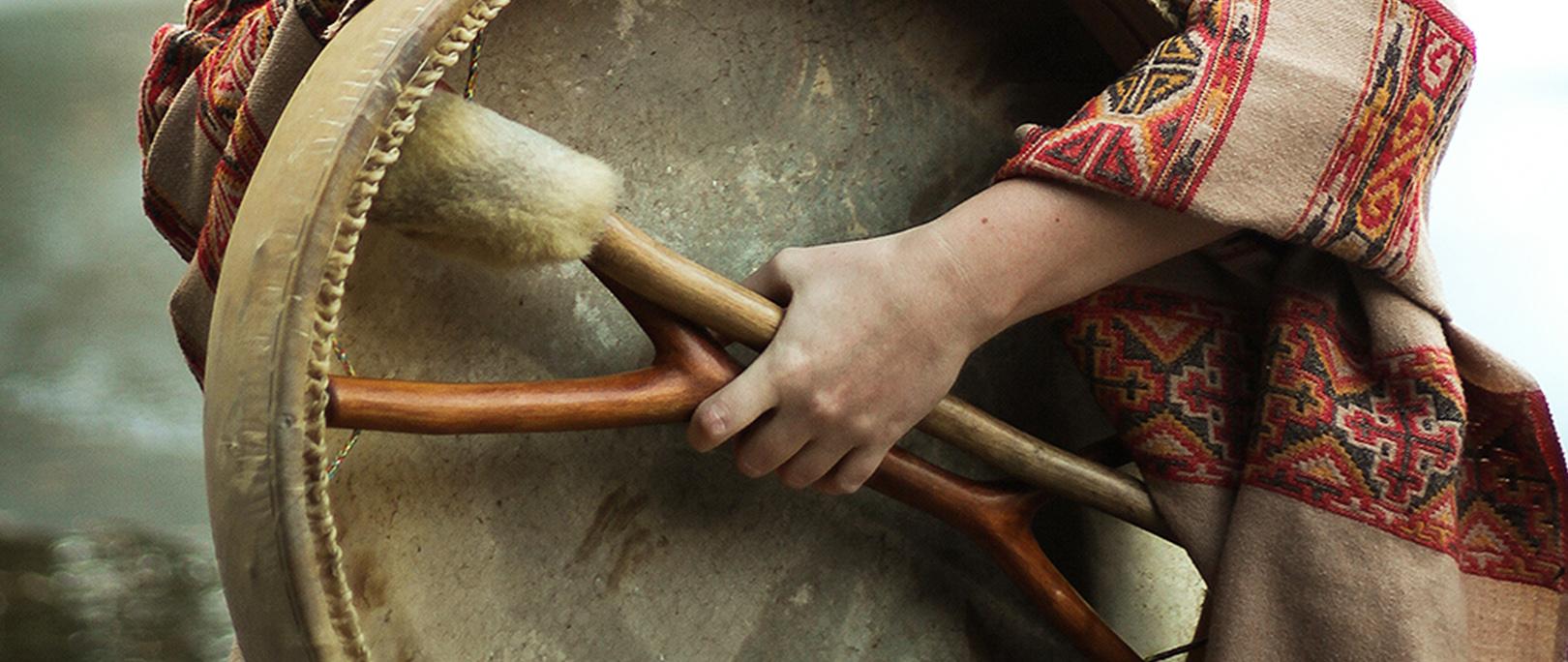 Šamaniškų būgnų garso sesija