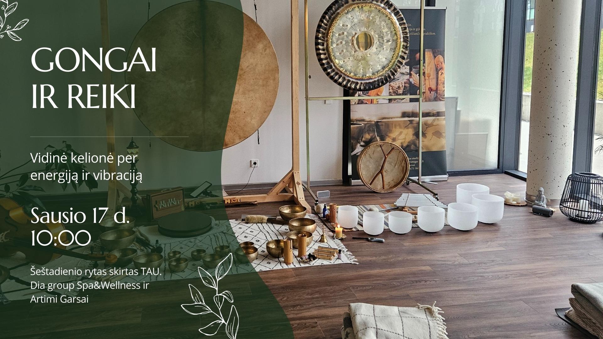 Garso terapija Kaune Gongai 1