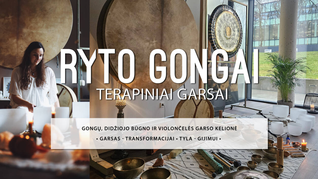 Garso terapija Kaune Gongai 1
